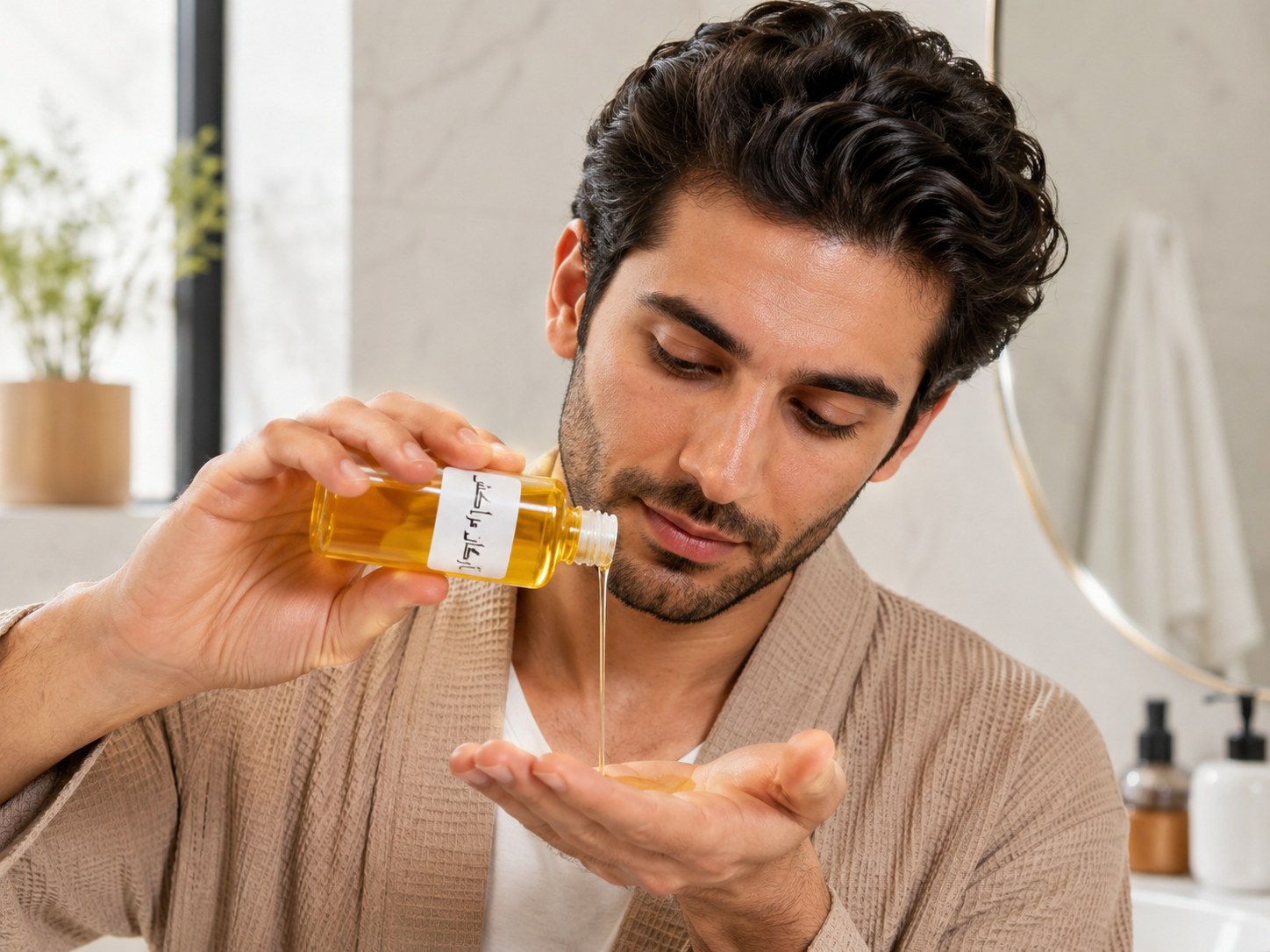 طرز استفاده روغن آرگان برای مو با روغن آرگان ناب سرا