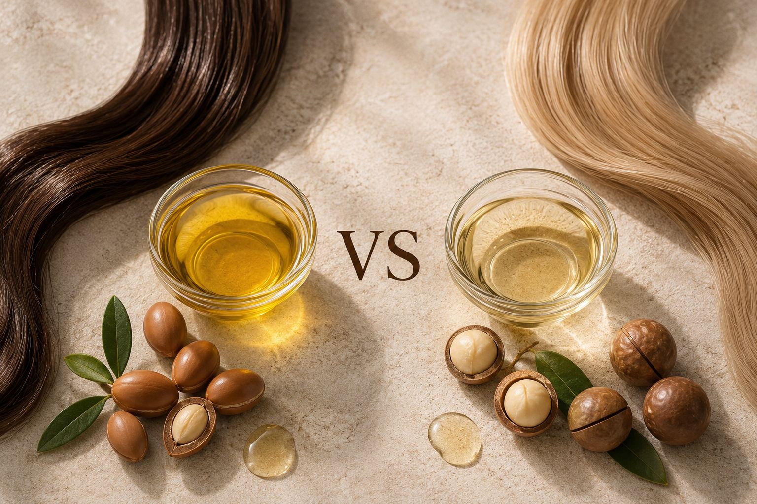روغن آرگان بهتره یا ماکادمیا؟ انتخاب دقیق برای ساقه و نوک مو